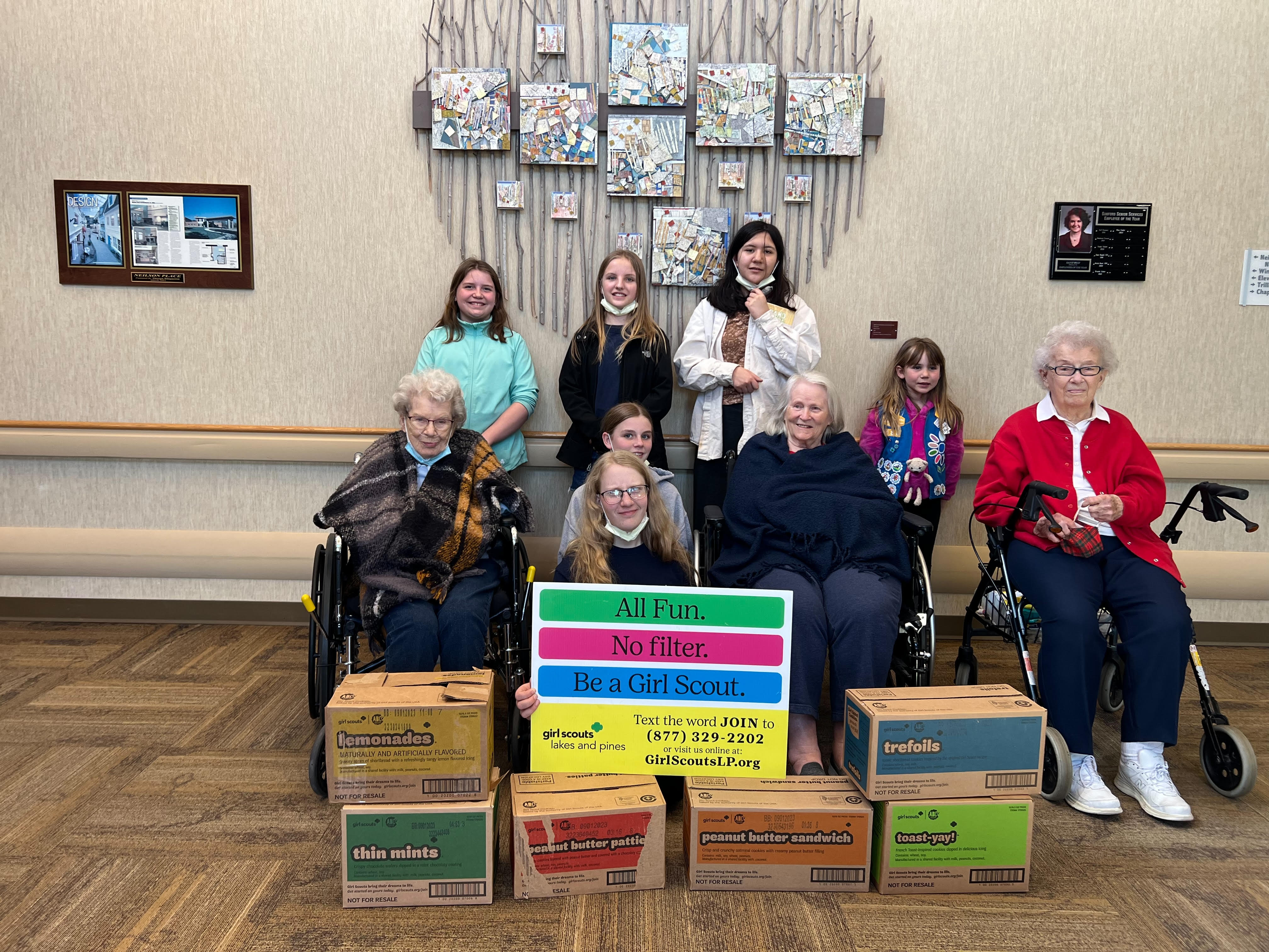 Girl Scouts deliver cookie donations to Bemidji organizations - Vimarsana News