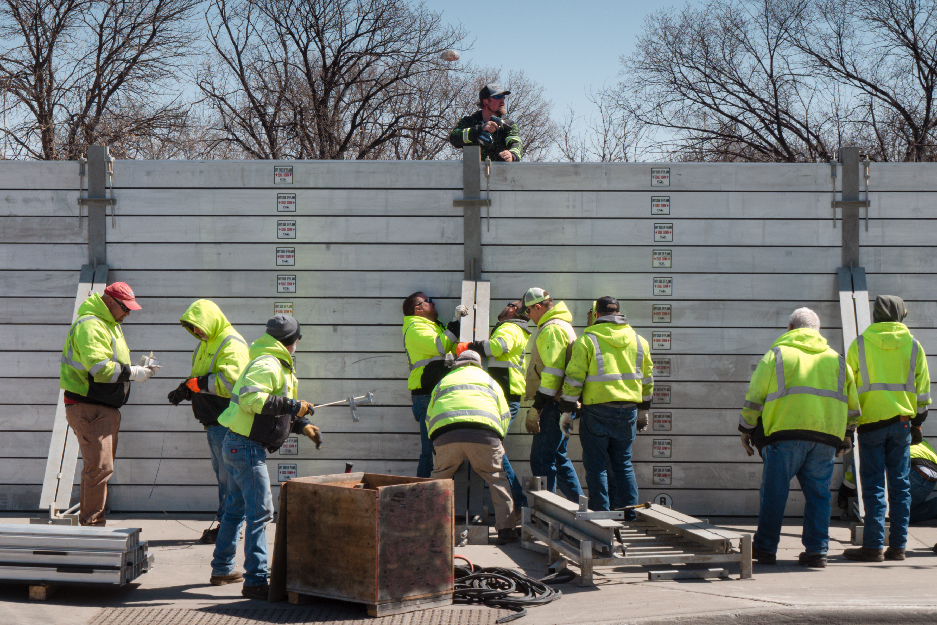 Flood preparations mount as officials watch for overland flooding north of West Fargo, extending to Harwood - Vimarsana News