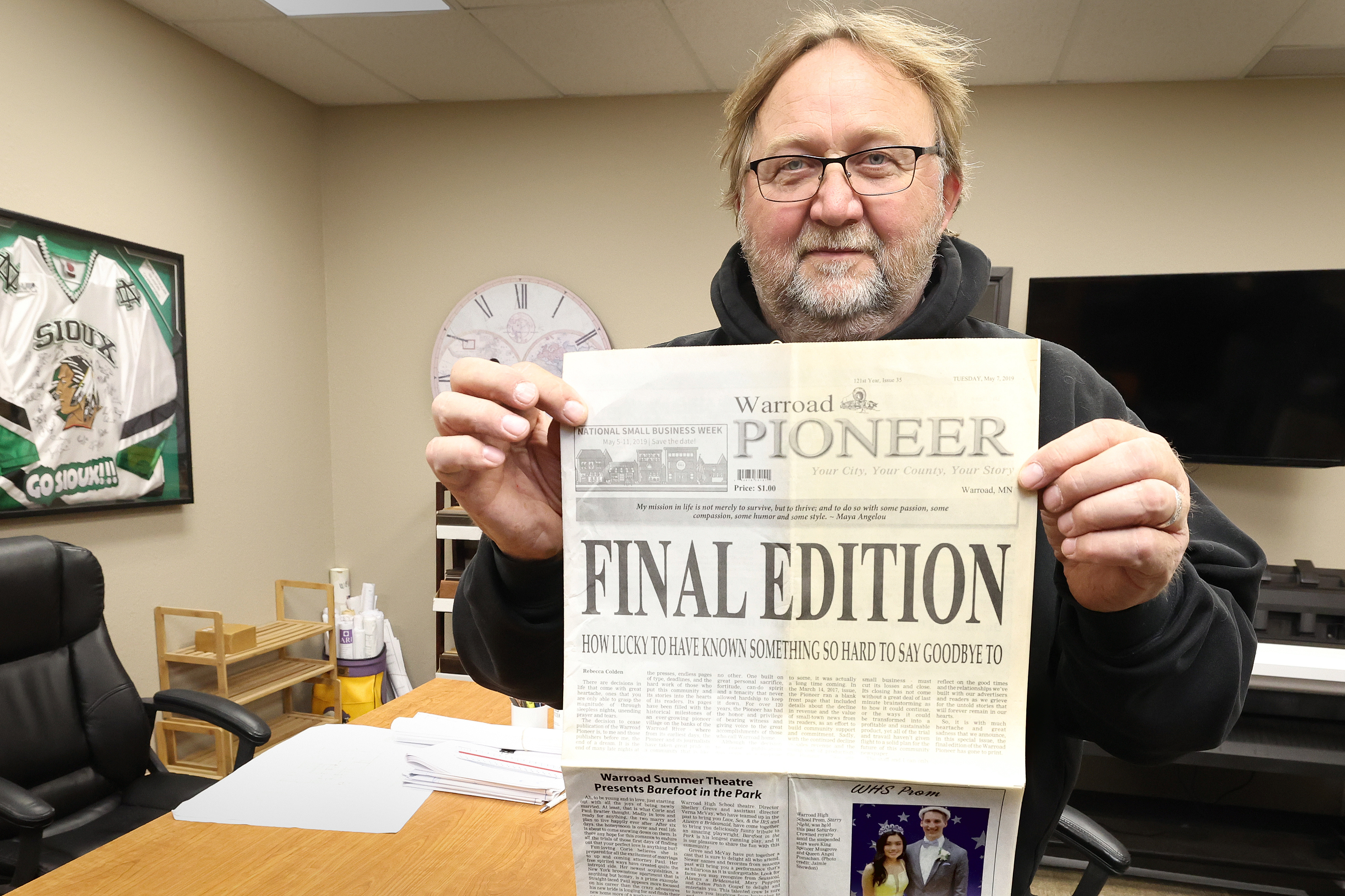 No news isn't good news in Warroad, a town that grapples with the loss of its newspaper - Grand Forks Herald | Grand Forks, East Grand Forks news, weather & sports - Vimarsana News