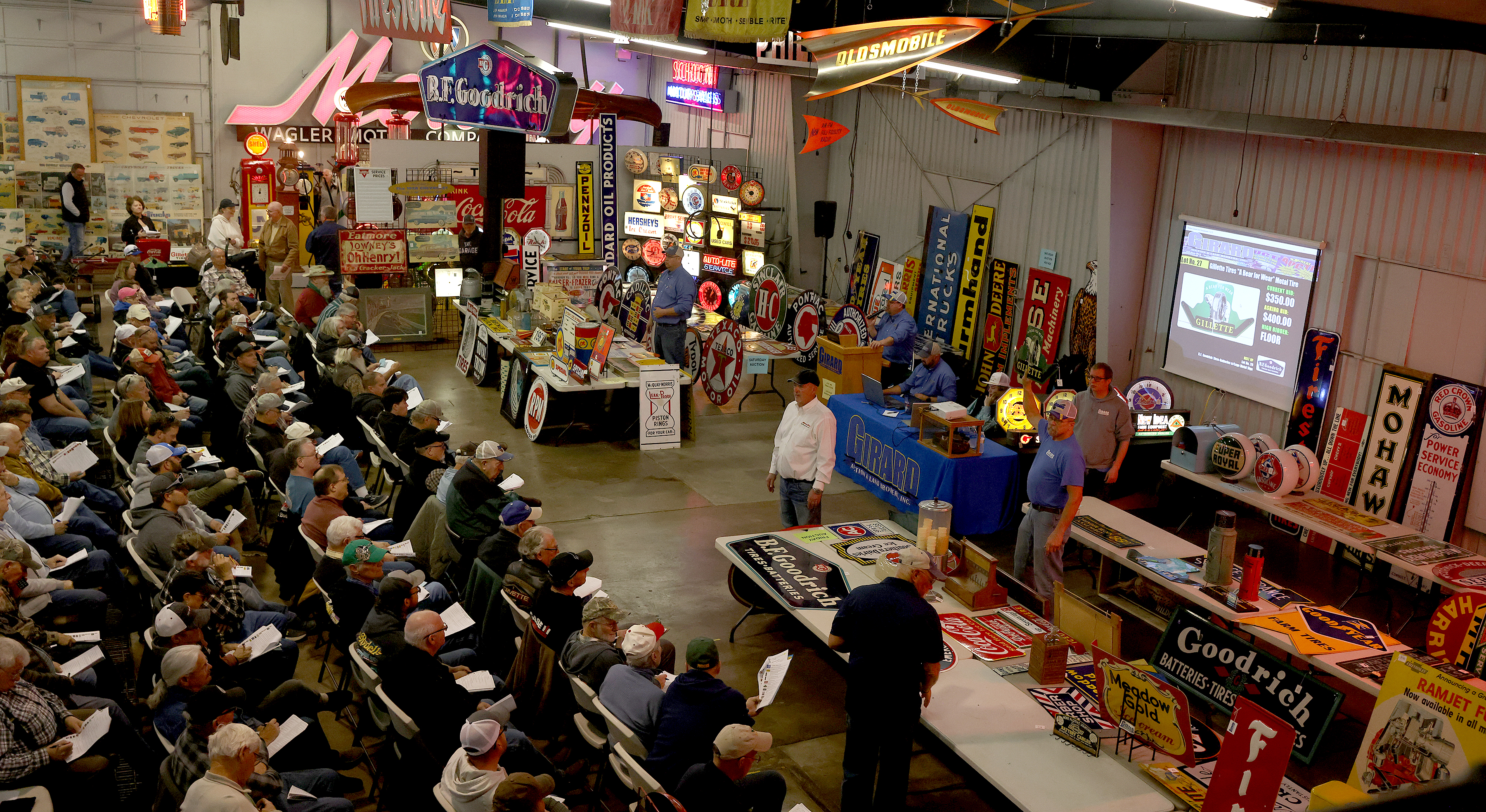 VIDEO+PHOTOS: Auto collectibles auction draws a crowd at Spomer Classics - Vimarsana News