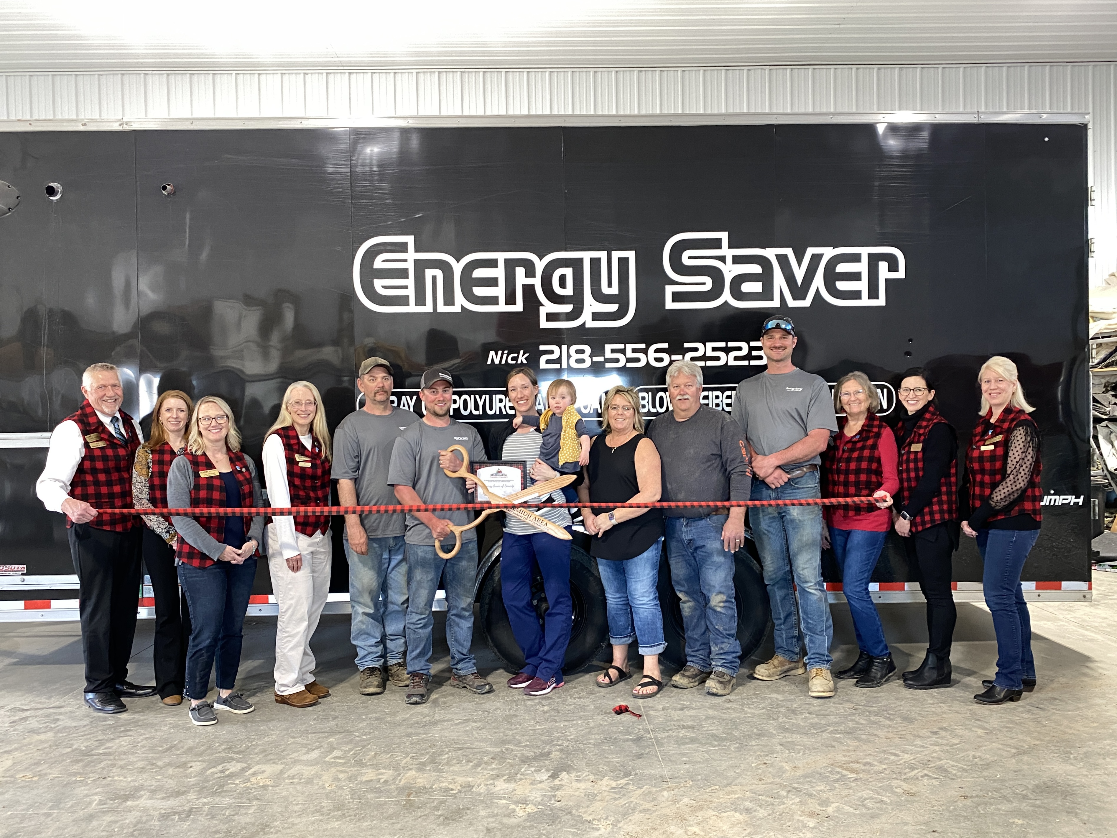 Bemidji Chamber Ambassadors congratulate new owner of Energy Saver - Vimarsana News