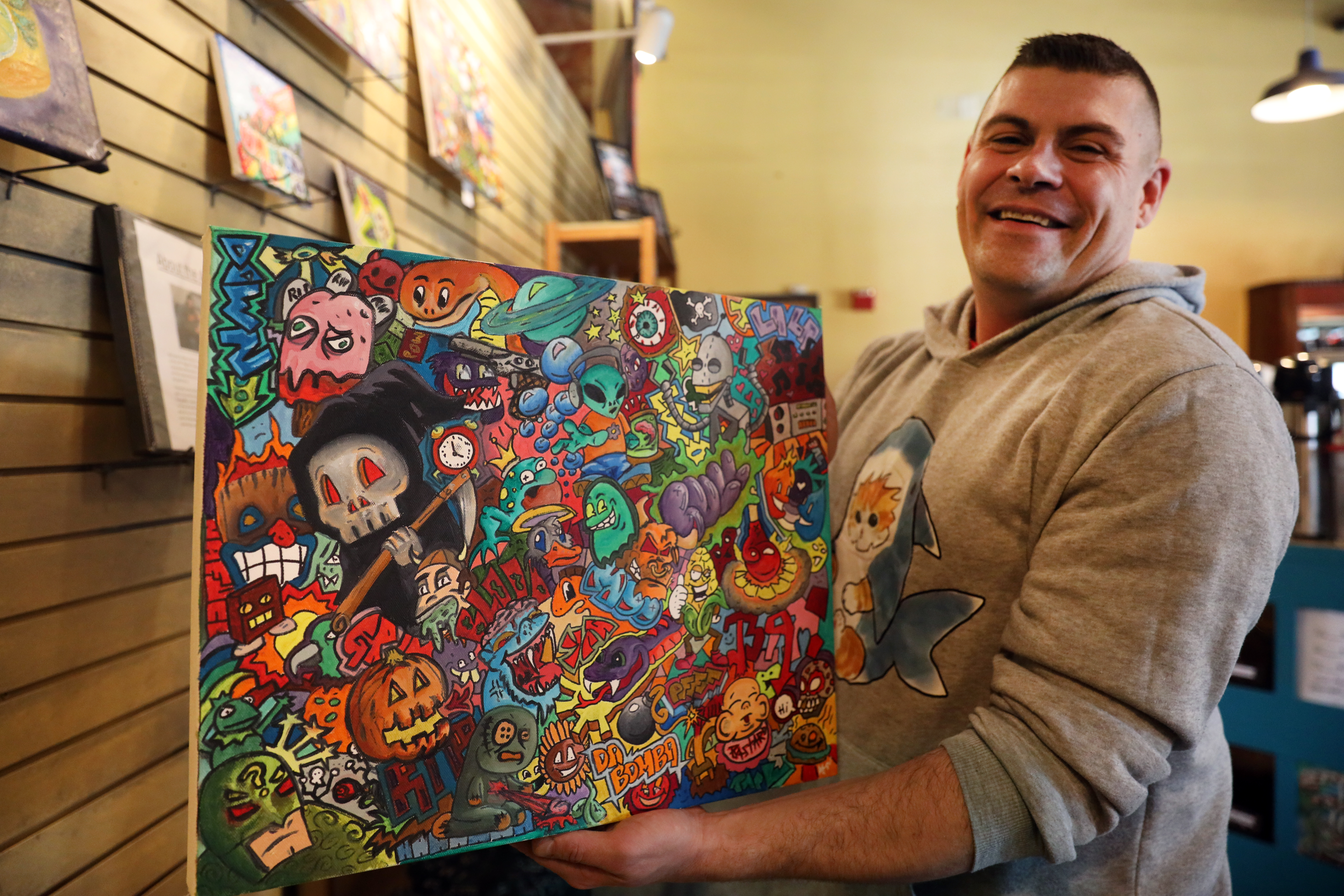 Camp Ripley soldier captivates community with art - Vimarsana News