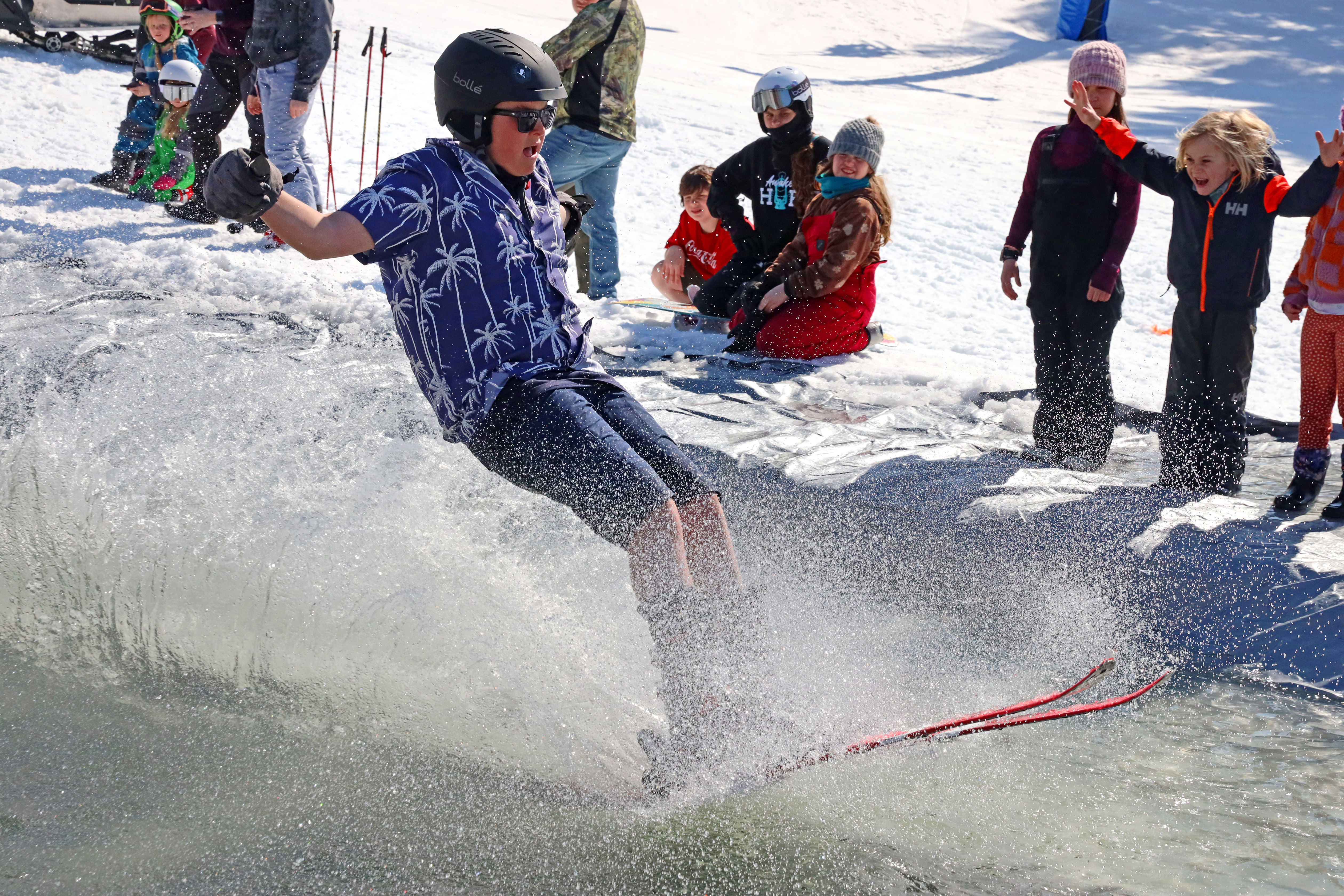 Water Skip at Mount Ski Gull 2023 klick! Gallery - Vimarsana News