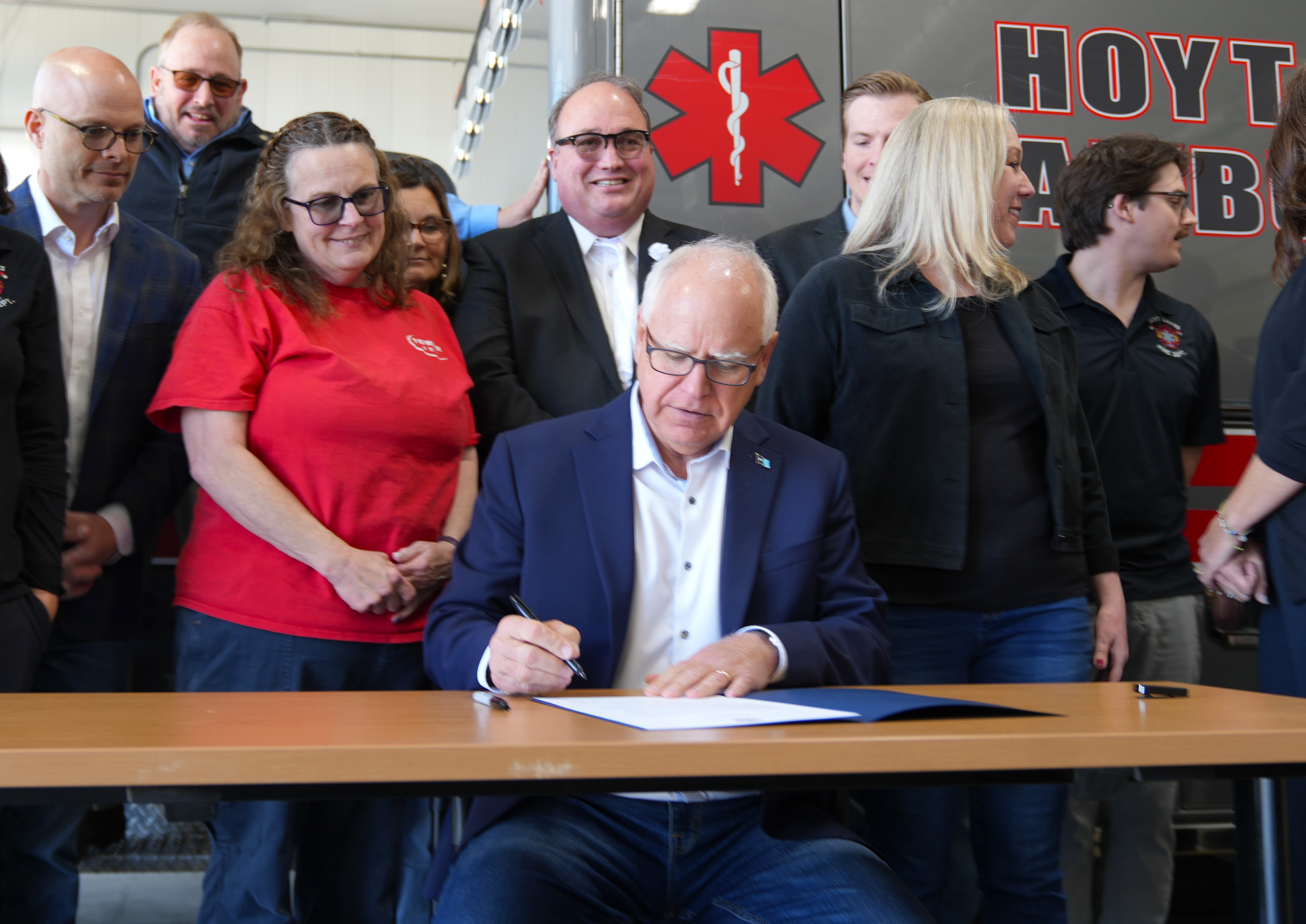 Walz signs bill providing $30 million for rural EMS services - Vimarsana News