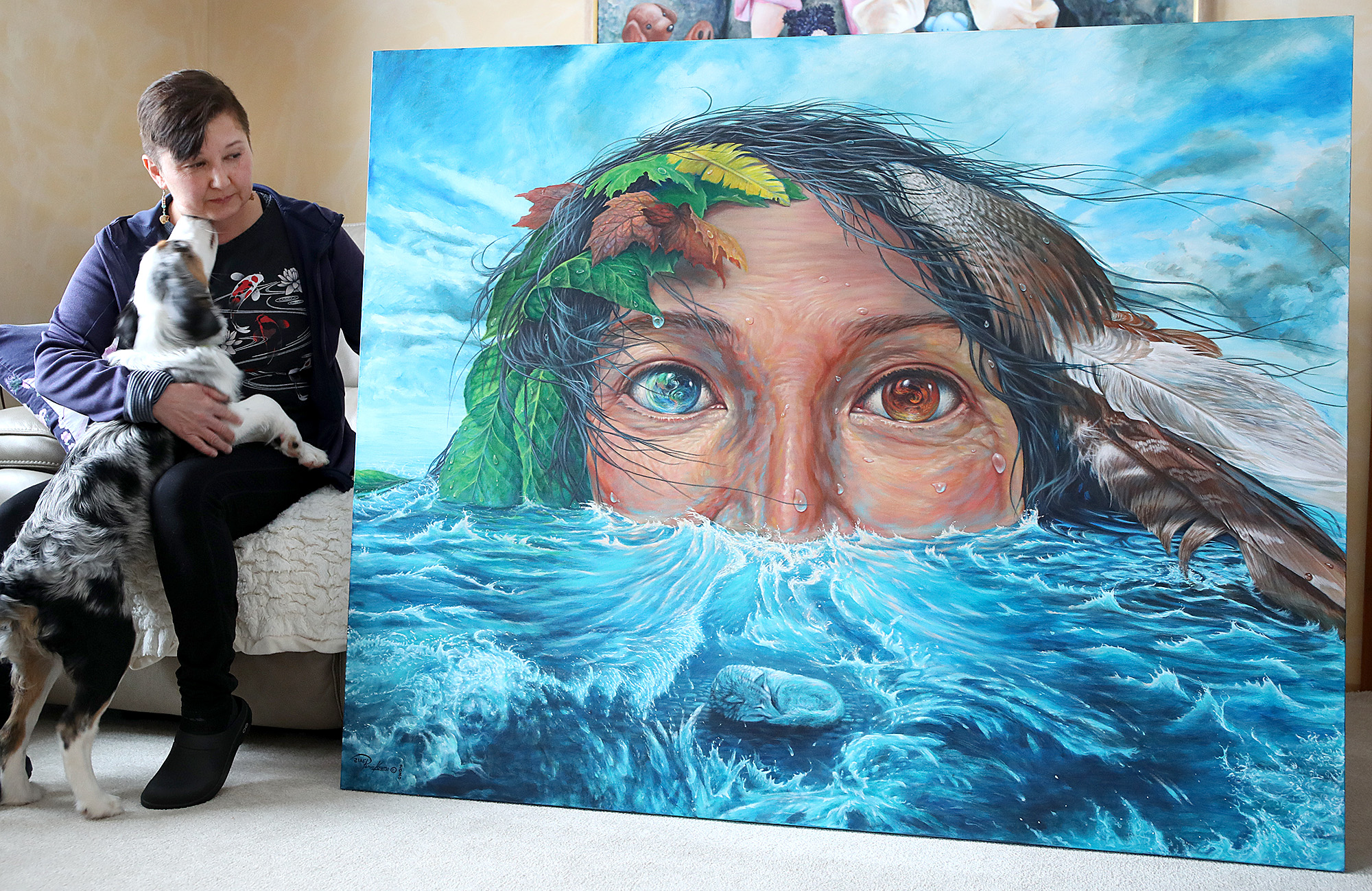 Big is better for this Two Harbors artist. Her latest project weighs 2 tons - Vimarsana News