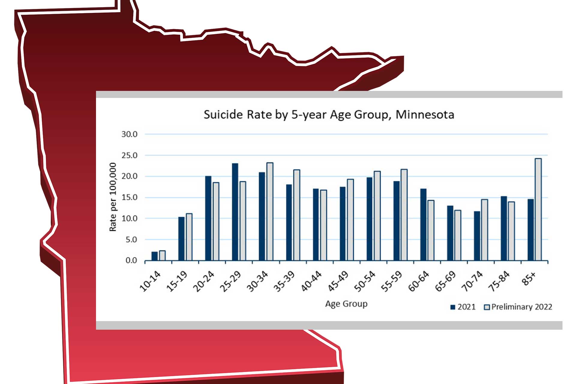 Preventable deaths by suicide rose again in 2021-2022 - Vimarsana News