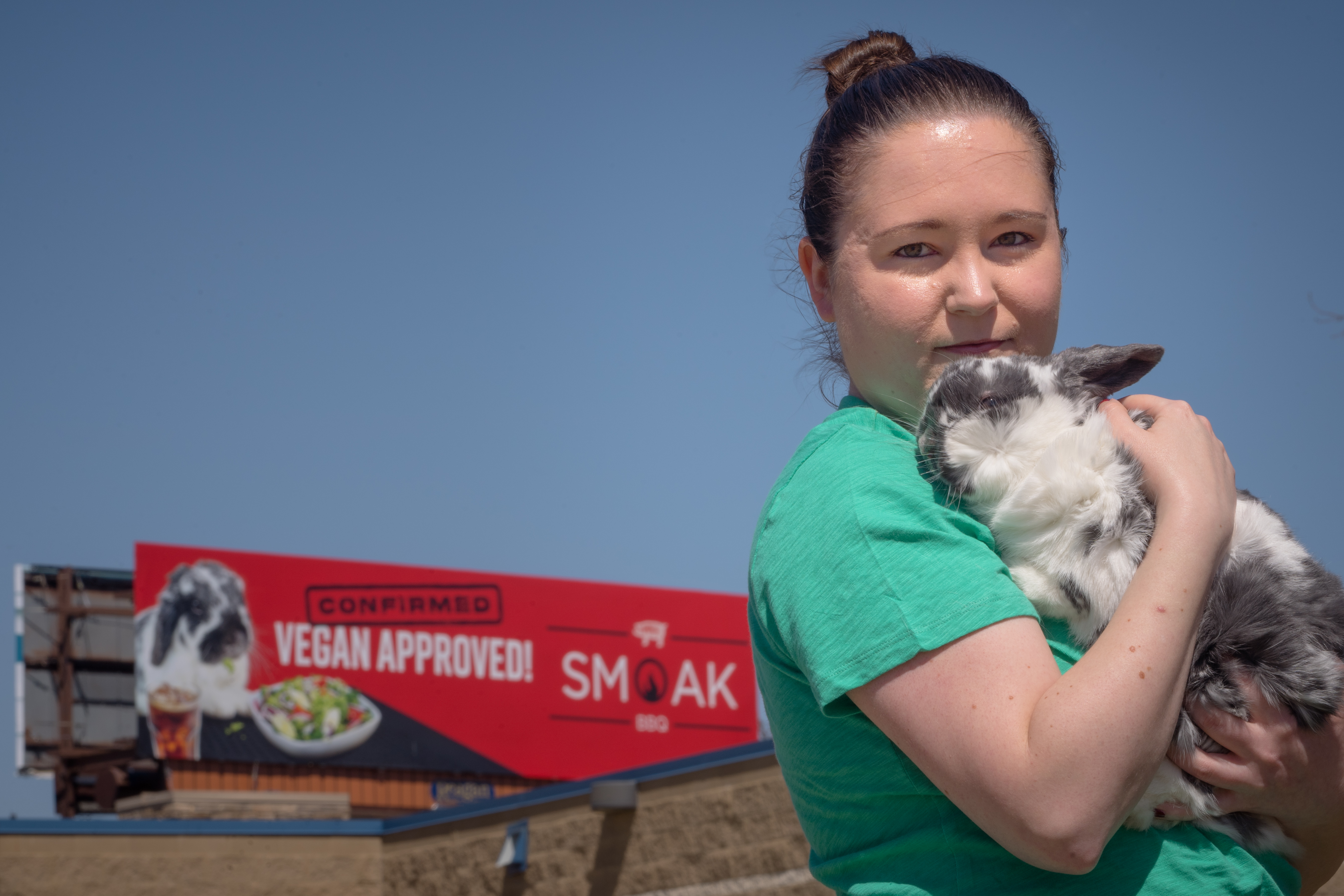 BBQ, a bunny and a billboard's vegan message - Vimarsana News