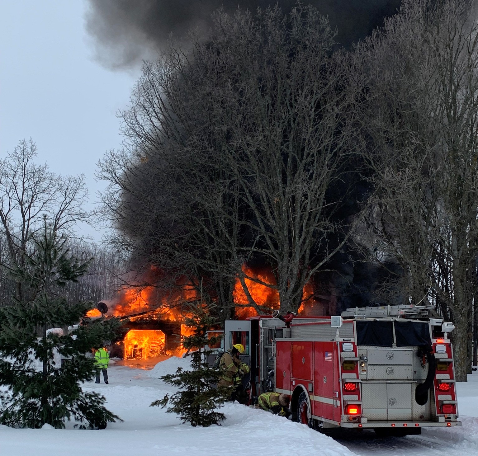 Fire destroys Garrison area home - Vimarsana News
